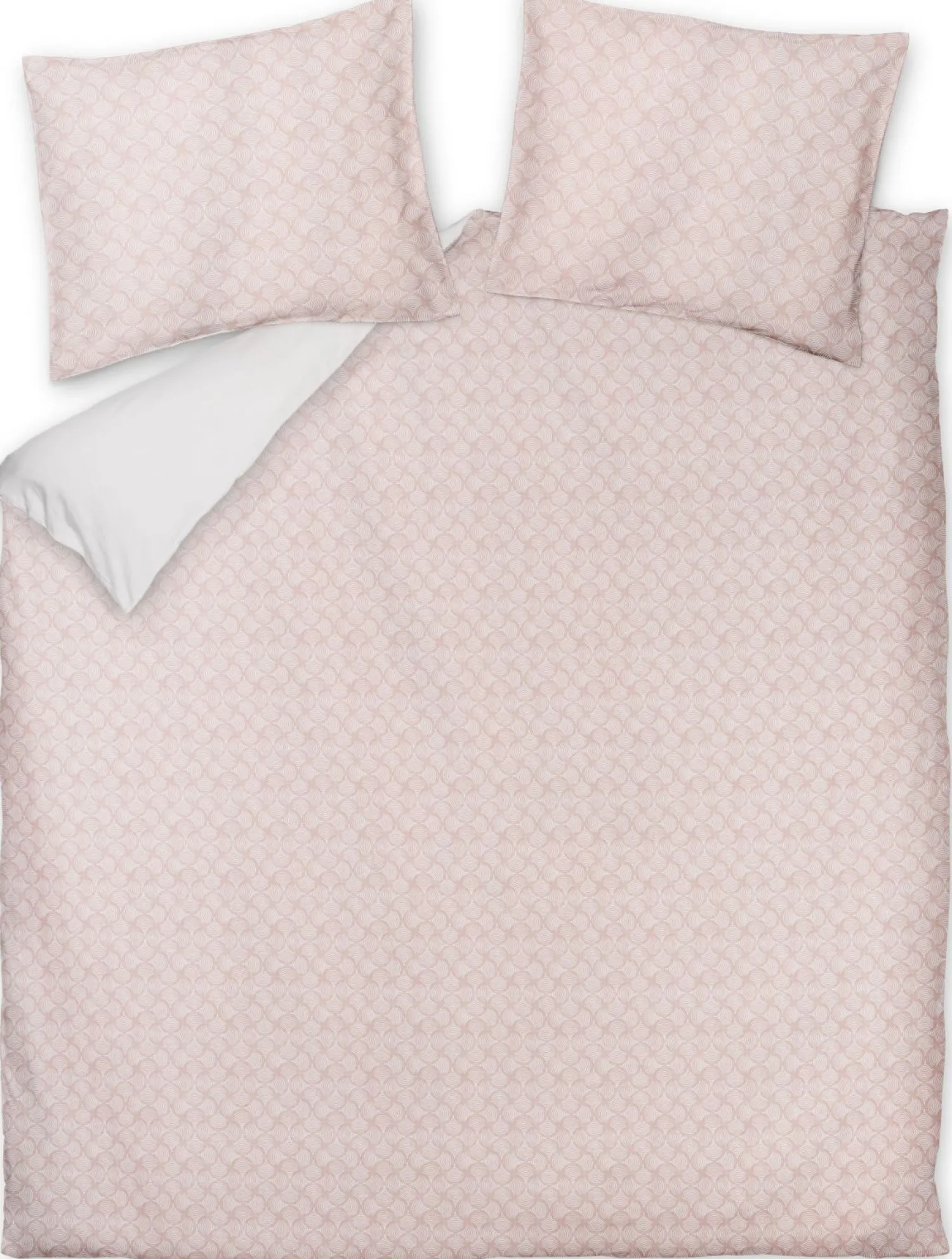 Dekbedovertrekken-Vandyck Pure Aura 140x220 Dekbedovertrek Blush