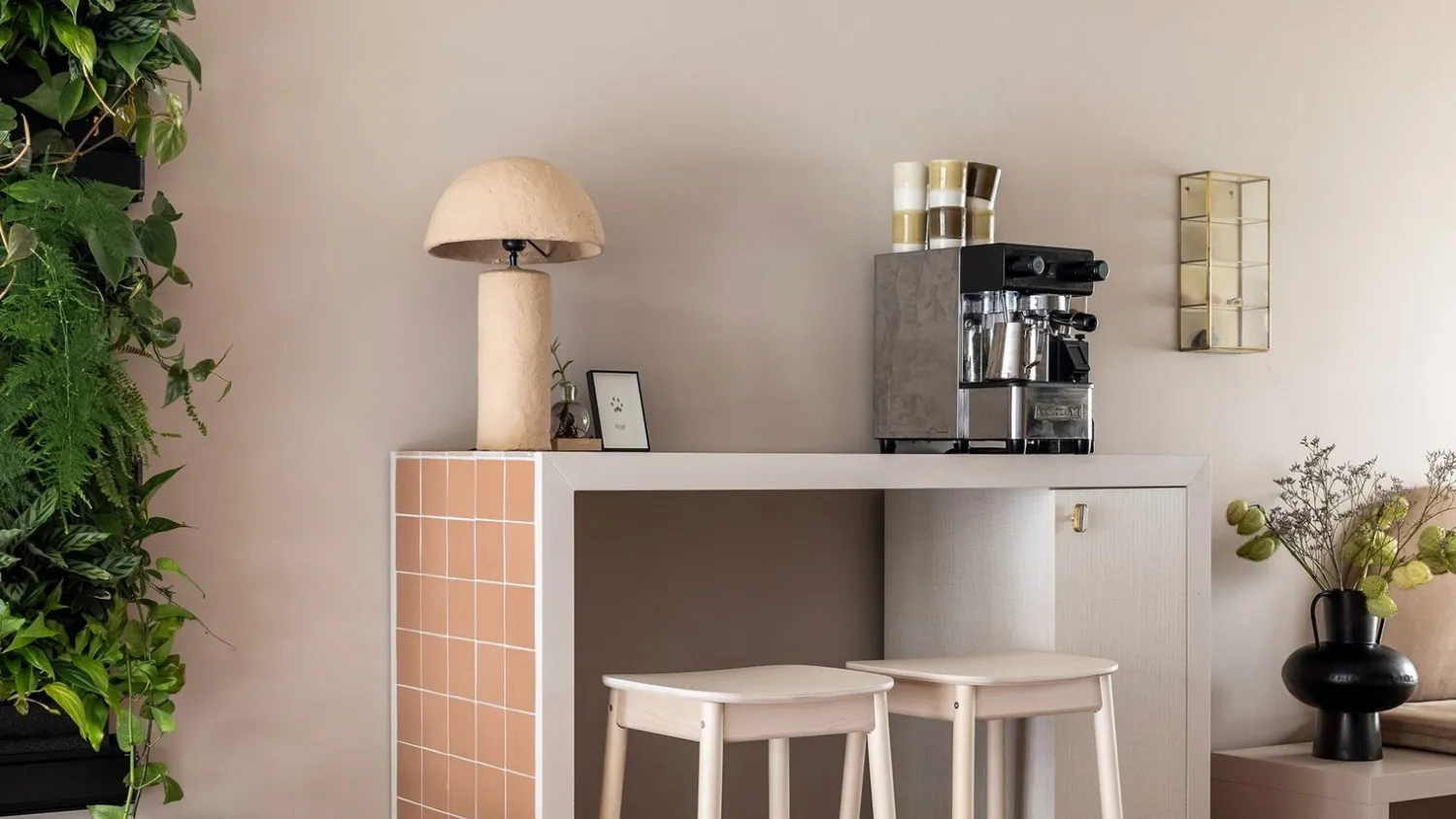 Tafellampen|Tafellampen-Trendhopper Qazu Tafellamp Creme