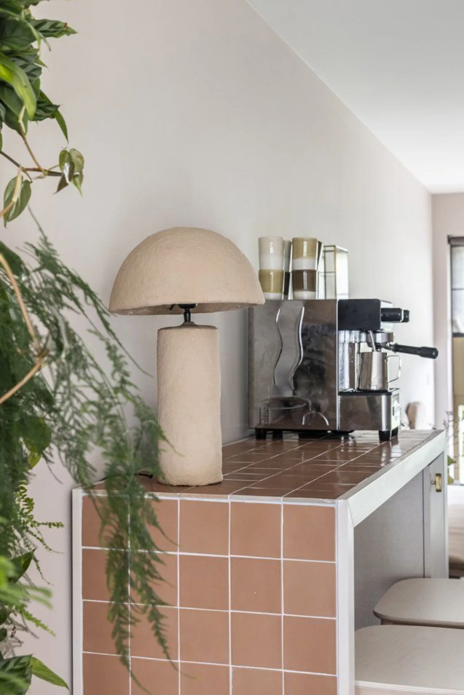 Tafellampen|Tafellampen-Trendhopper Qazu Tafellamp Creme