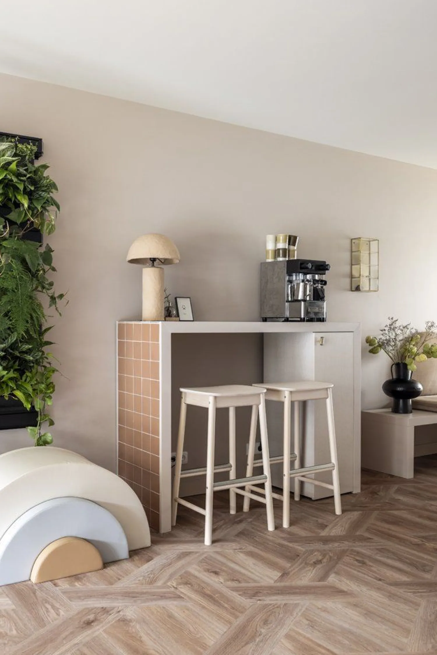 Tafellampen|Tafellampen-Trendhopper Qazu Tafellamp Creme