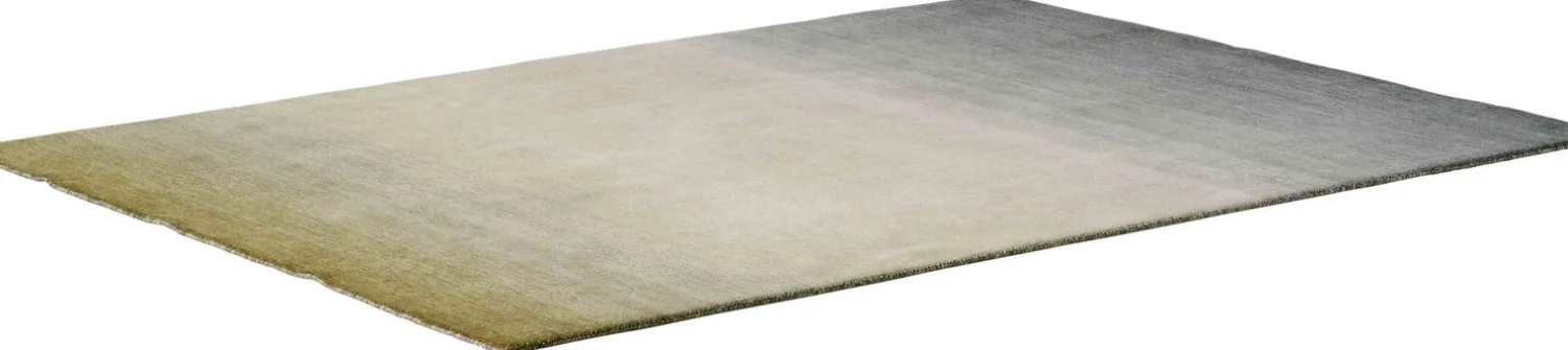 Vloerkleden|Wollen Vloerkleden-Montèl Rainbow Vloerkleed Khaki, Groen