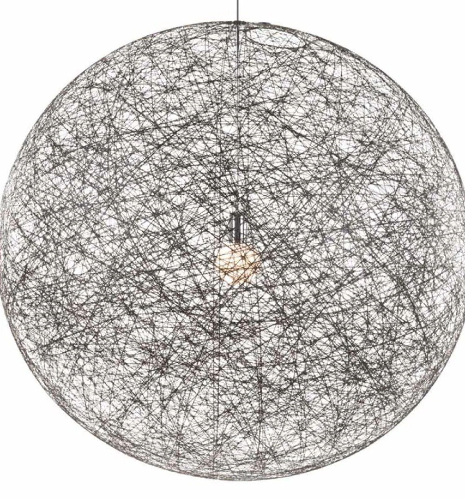 Moderne Hanglampen|Moderne Hanglampen-Moooi Random Light II Hanglamp Zwart
