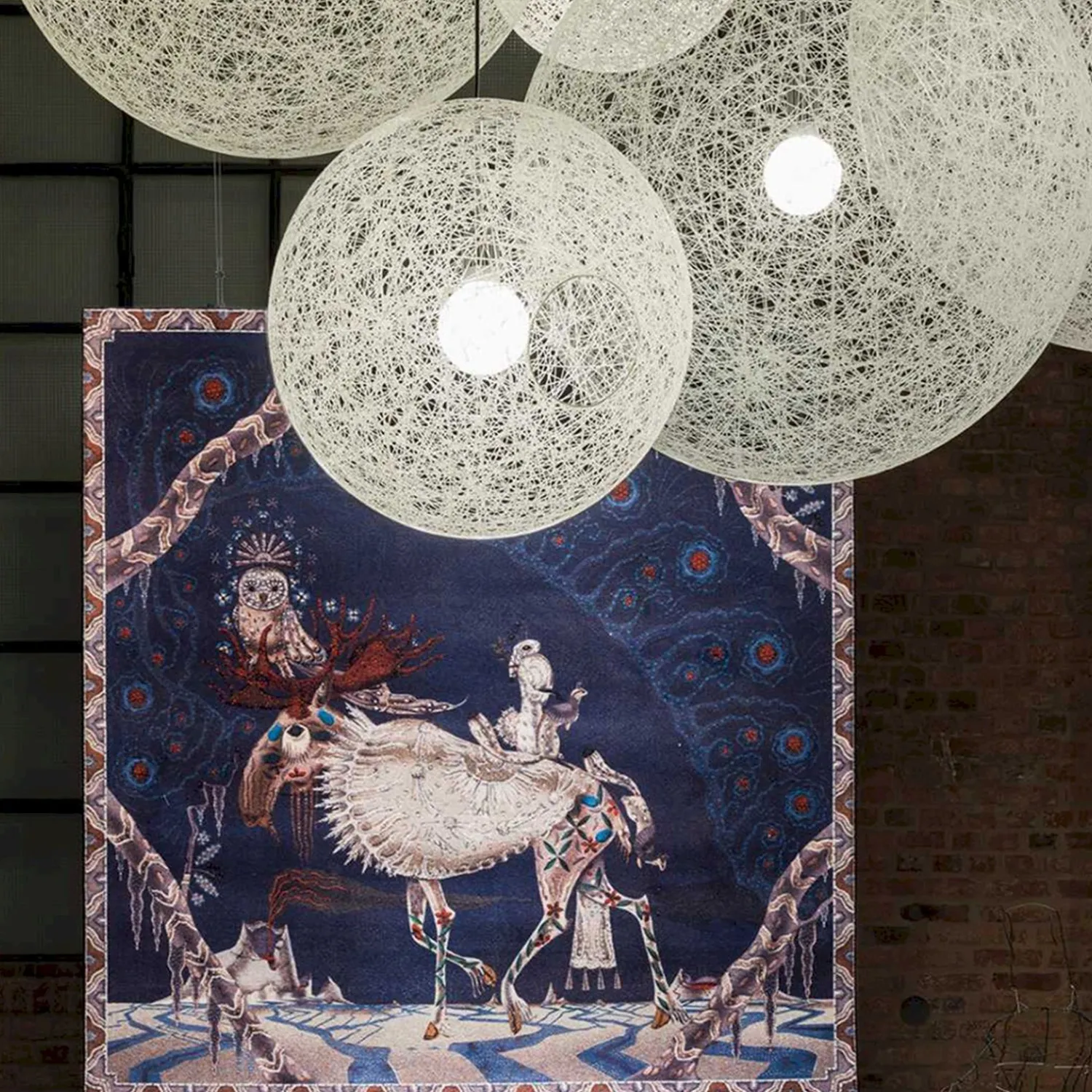 Moderne Hanglampen|Moderne Hanglampen-Moooi Random Light II Hanglamp wit