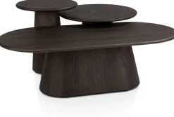 Ronde Bijzettafels-Henders en Hazel Ravello Bijzettafel Basalt