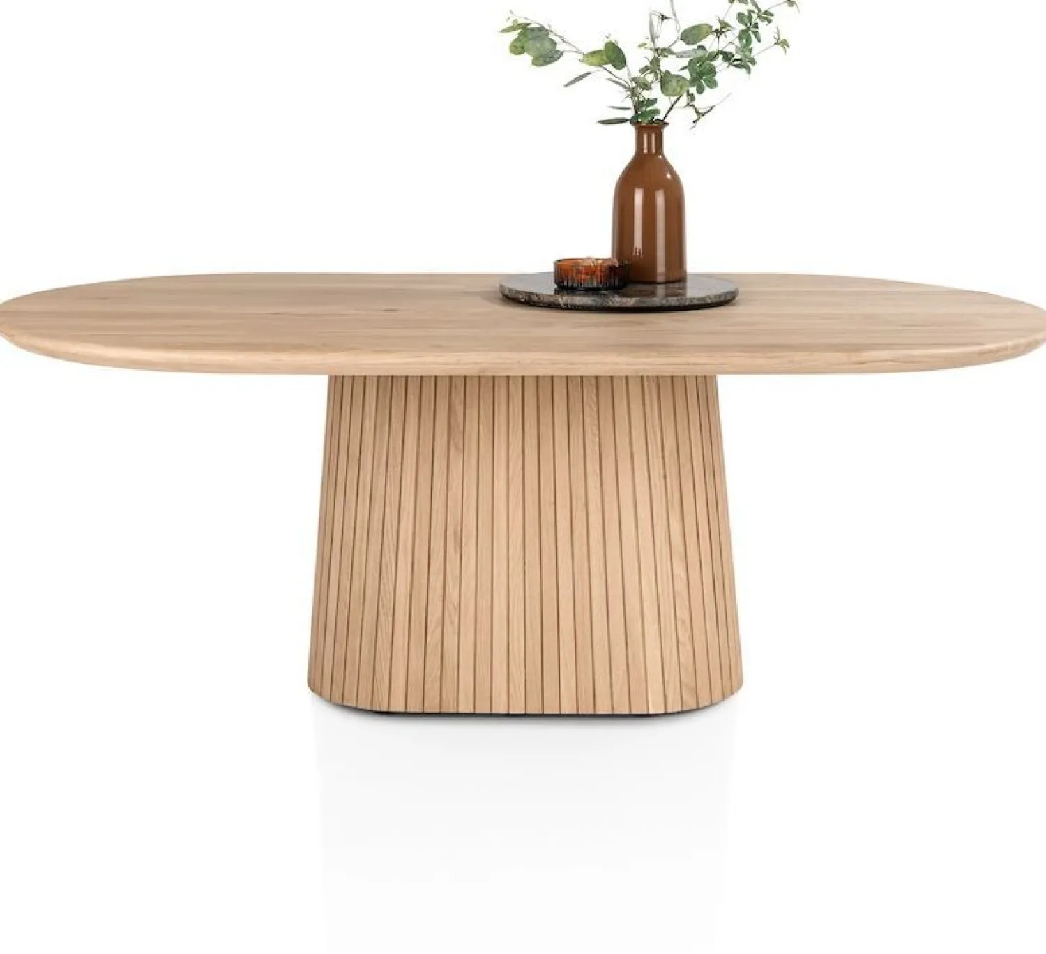 Ovale Eettafels-Henders en Hazel Ravello Eettafel Naturel
