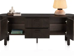 Dressoirs-Henders en Hazel Ravello Lowboard Basalt