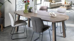 Eetkamerstoelen Zonder Armleuning-Henders en Hazel Ravi Eetkamerstoel Beige