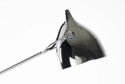 Moderne Vloerlampen|Vloerlampen-Zuiver Reader Vloerlamp Zilver