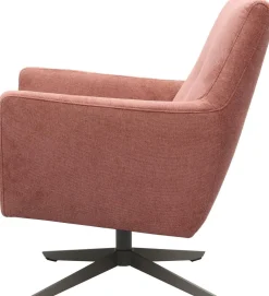 Draaifauteuils-Trendhopper Recco Laag Draaifauteuil Roze