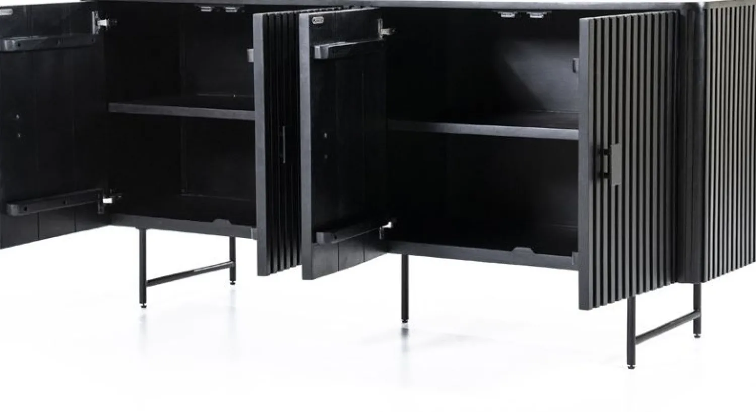 Dressoirs-Eleonora Remi Dressoir Zwart