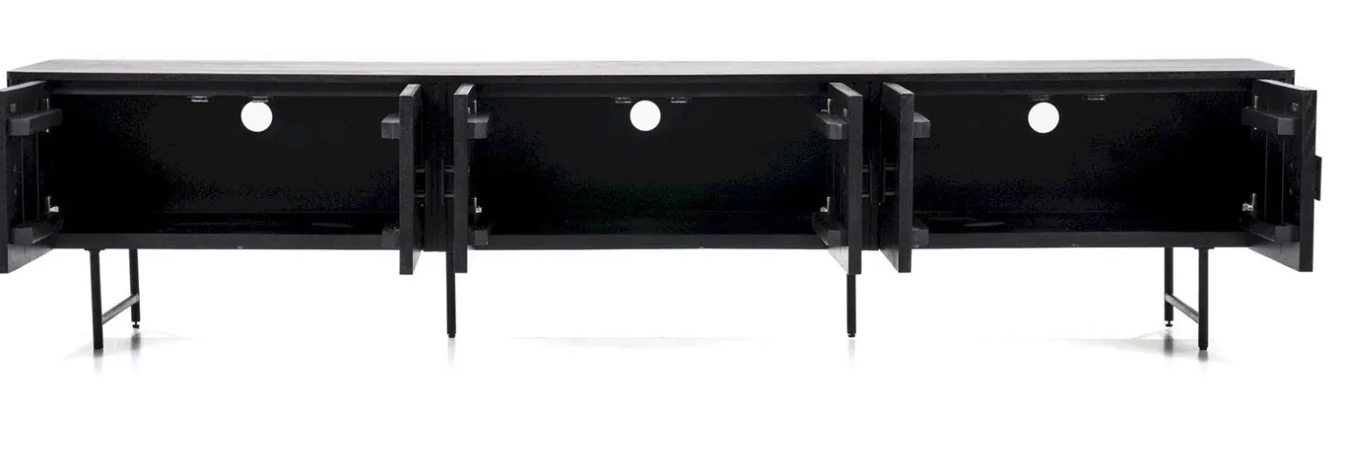 Tv-Meubels-Eleonora Remi TV-meubel Zwart