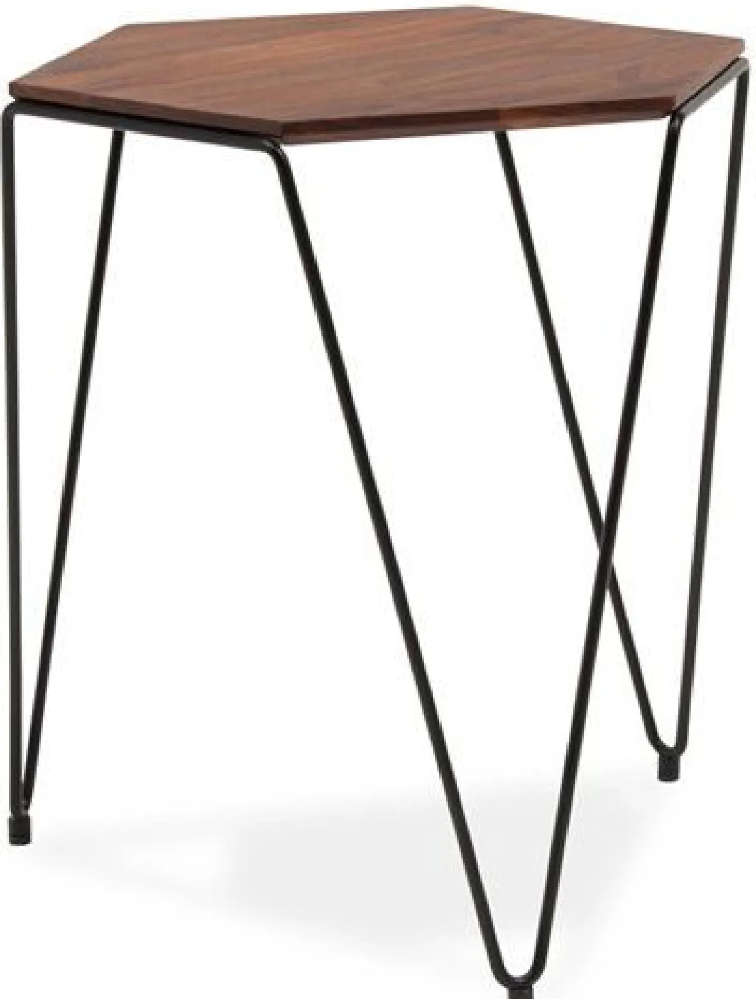 Houten Bijzettafels-Harvink Rep & Roer Bijzettafel Zwart