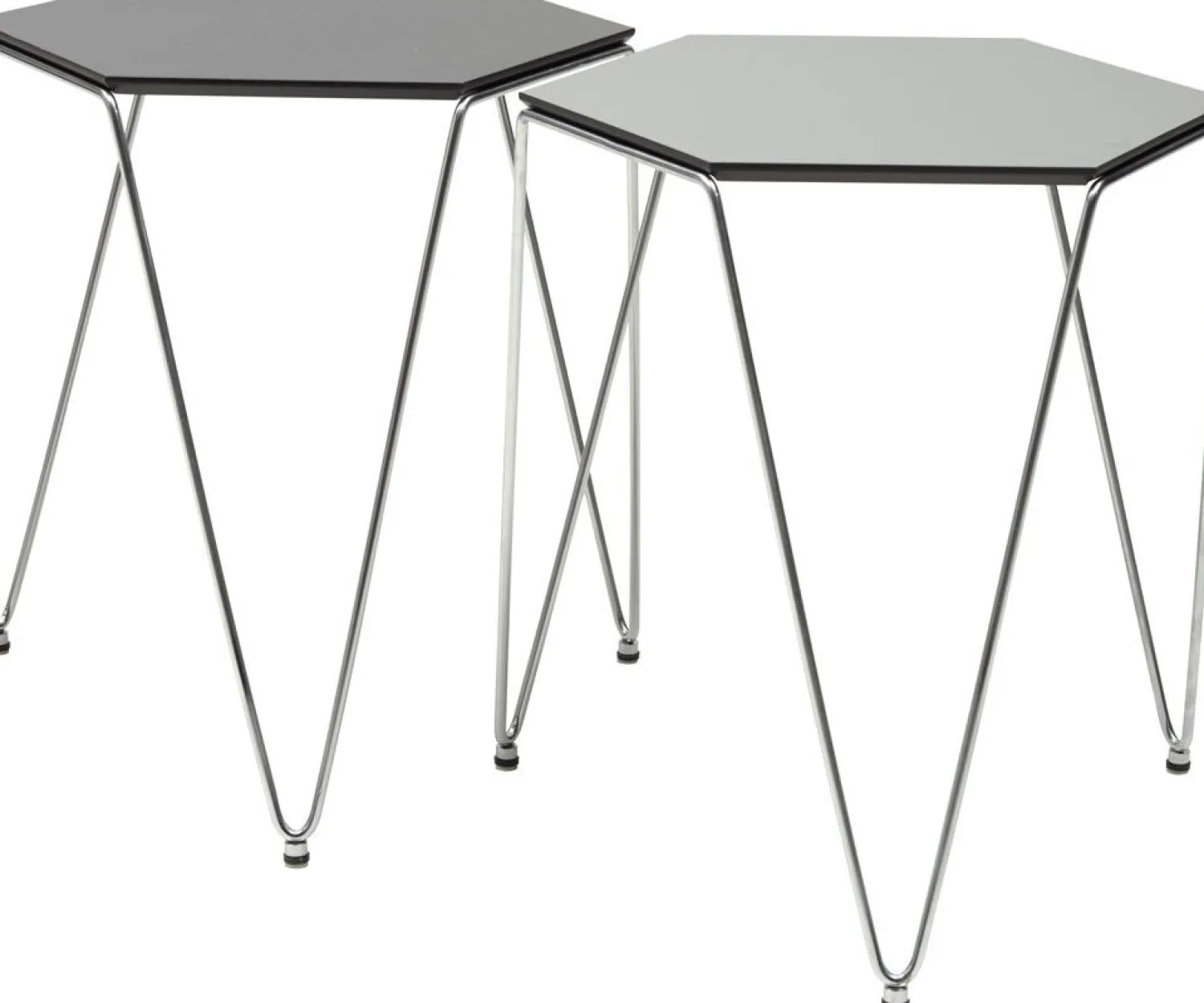 Houten Bijzettafels-Harvink Rep & Roer Bijzettafel Zwart