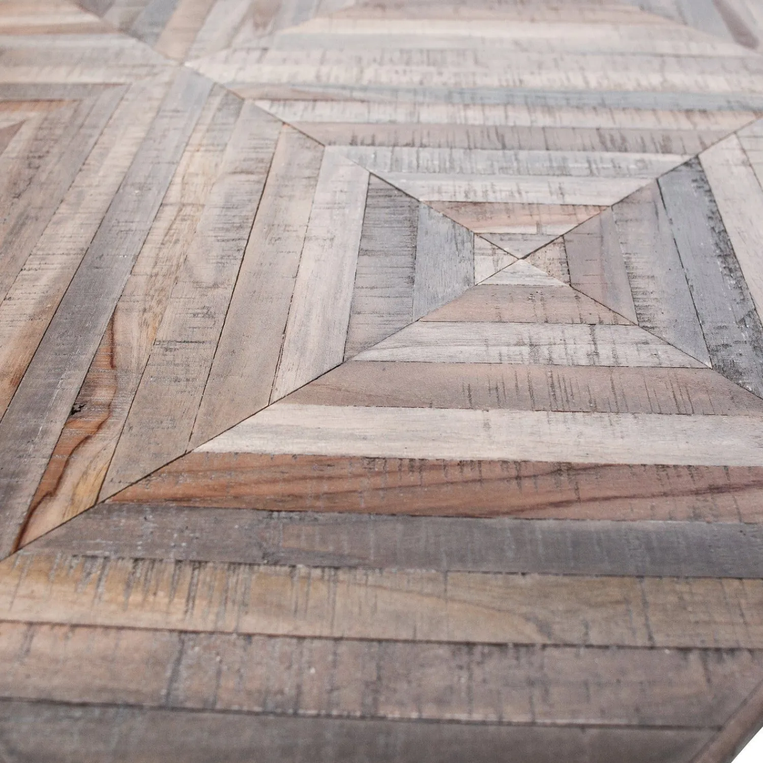 Houten Eettafels|Rechthoekige Eettafels-WOOOD Rhombic Eettafel Naturel