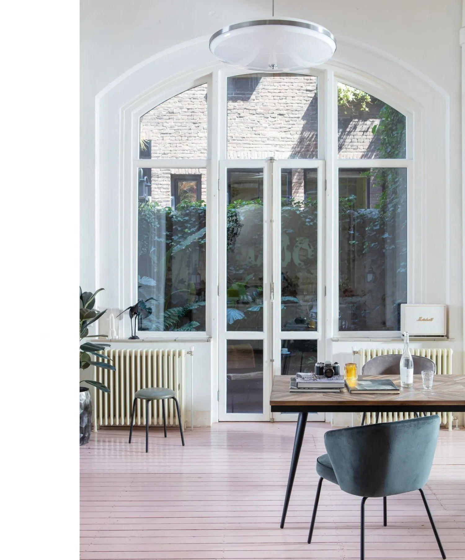 Houten Eettafels|Rechthoekige Eettafels-WOOOD Rhombic Eettafel Naturel