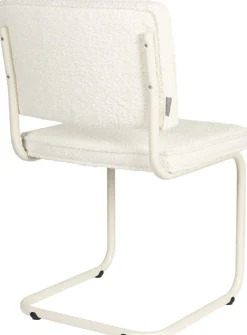 Eetkamerstoelen Zonder Armleuning-Zuiver Ridge Soft (set van 2) Eetkamerstoel Gebroken Wit