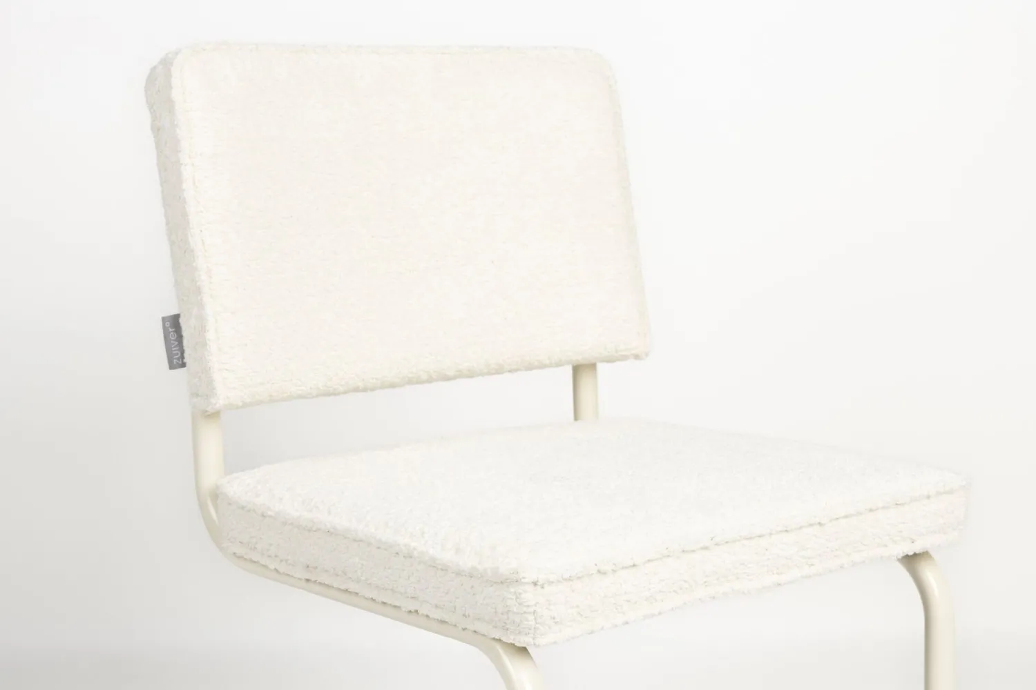 Eetkamerstoelen Zonder Armleuning-Zuiver Ridge Soft (set van 2) Eetkamerstoel Gebroken Wit