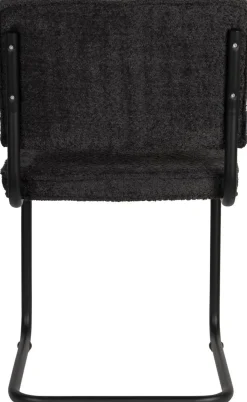 Eetkamerstoelen Zonder Armleuning-Zuiver Ridge Soft (set van 2) Eetkamerstoel Zwart
