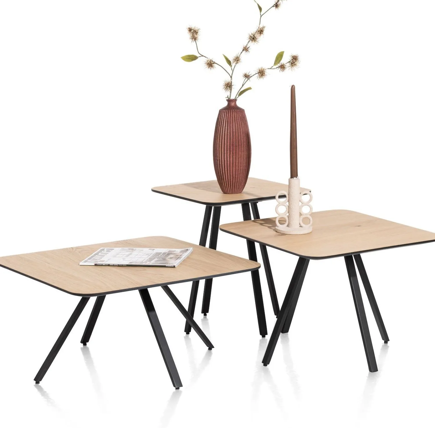 Houten Bijzettafels-Henders en Hazel Ridgefield Bijzettafel Natural