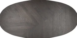 Houten Eettafels|Ovale Eettafels-Henders en Hazel Ridgefield Elips Eettafel Castle Antraciet
