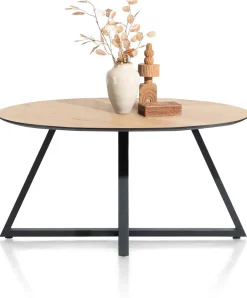 Houten Eettafels|Ovale Eettafels-Henders en Hazel Ridgefield Elips Eettafel Natural
