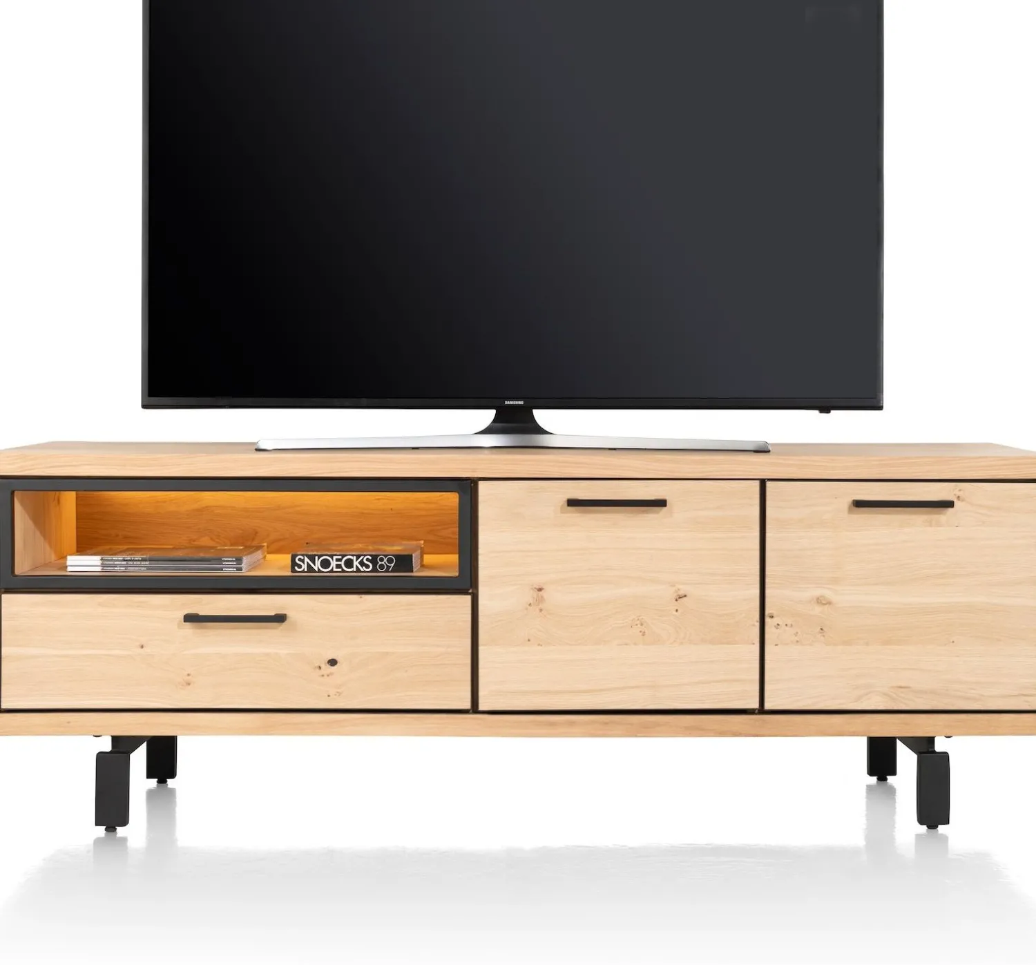 Dressoirs-Henders en Hazel Ridgefield Lowboard Naturel