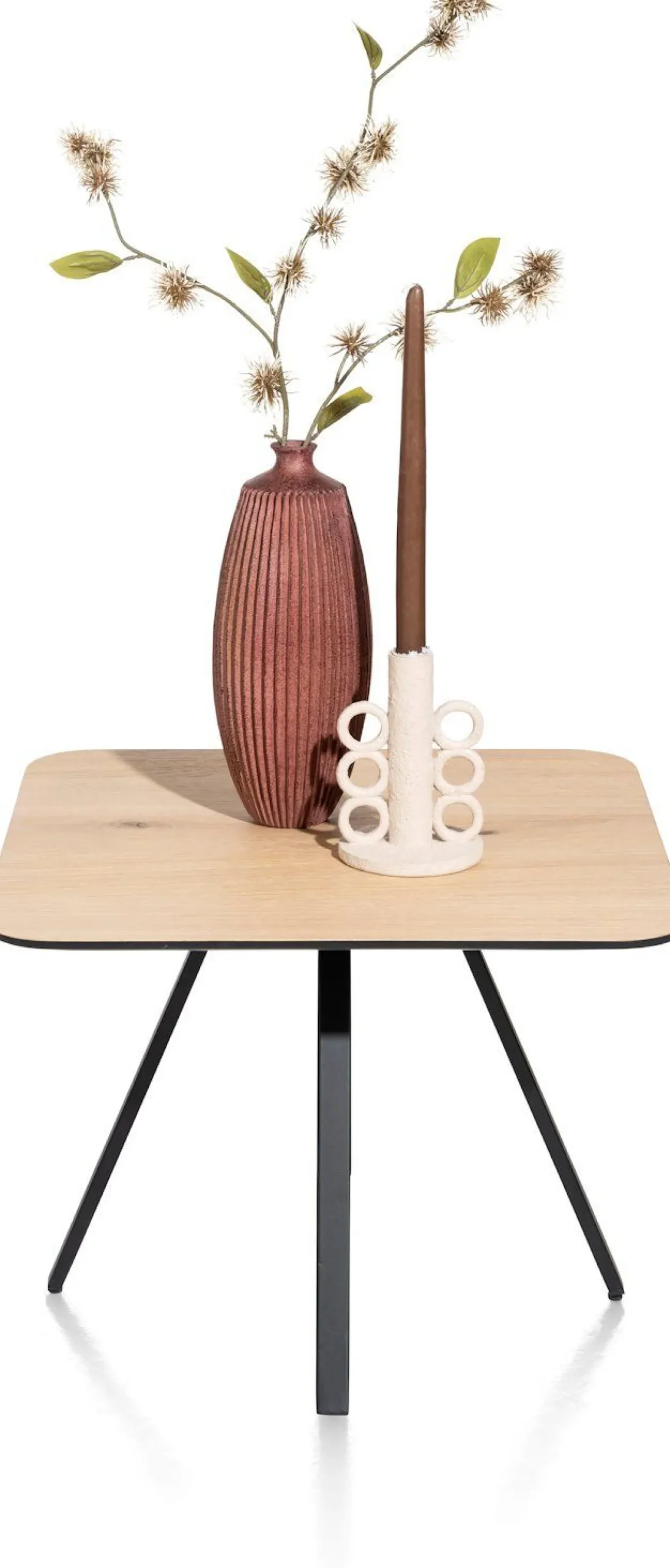 Houten Salontafels|Vierkante Salontafels-Henders en Hazel Ridgefield Salontafel Natural