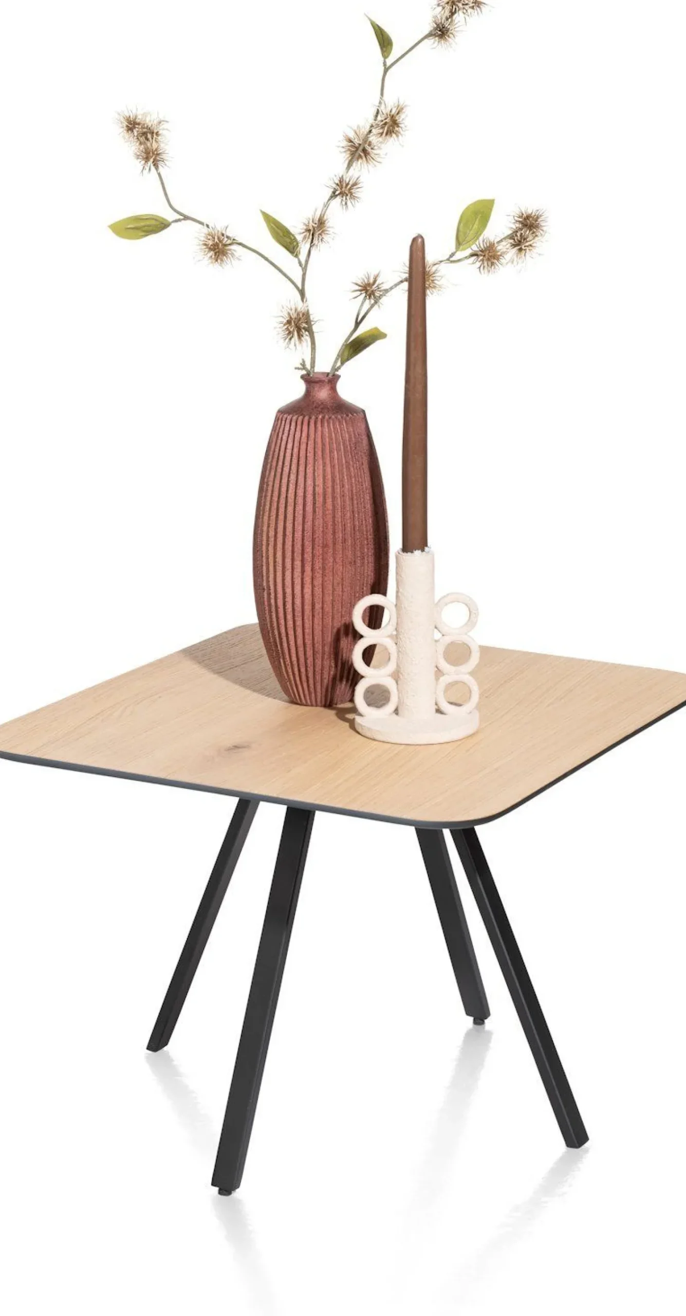 Houten Salontafels|Vierkante Salontafels-Henders en Hazel Ridgefield Salontafel Natural