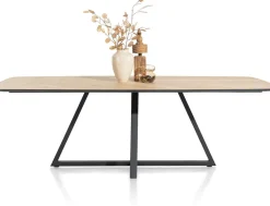 Houten Eettafels|Rechthoekige Eettafels-Henders en Hazel Ridgefield Oval Eettafel Natural
