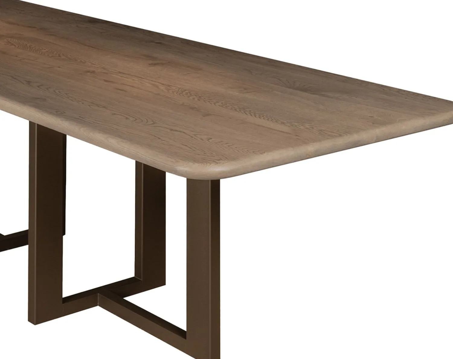 Rechthoekige Eettafels-Eijerkamp Collectie Riff Eettafel Wenge