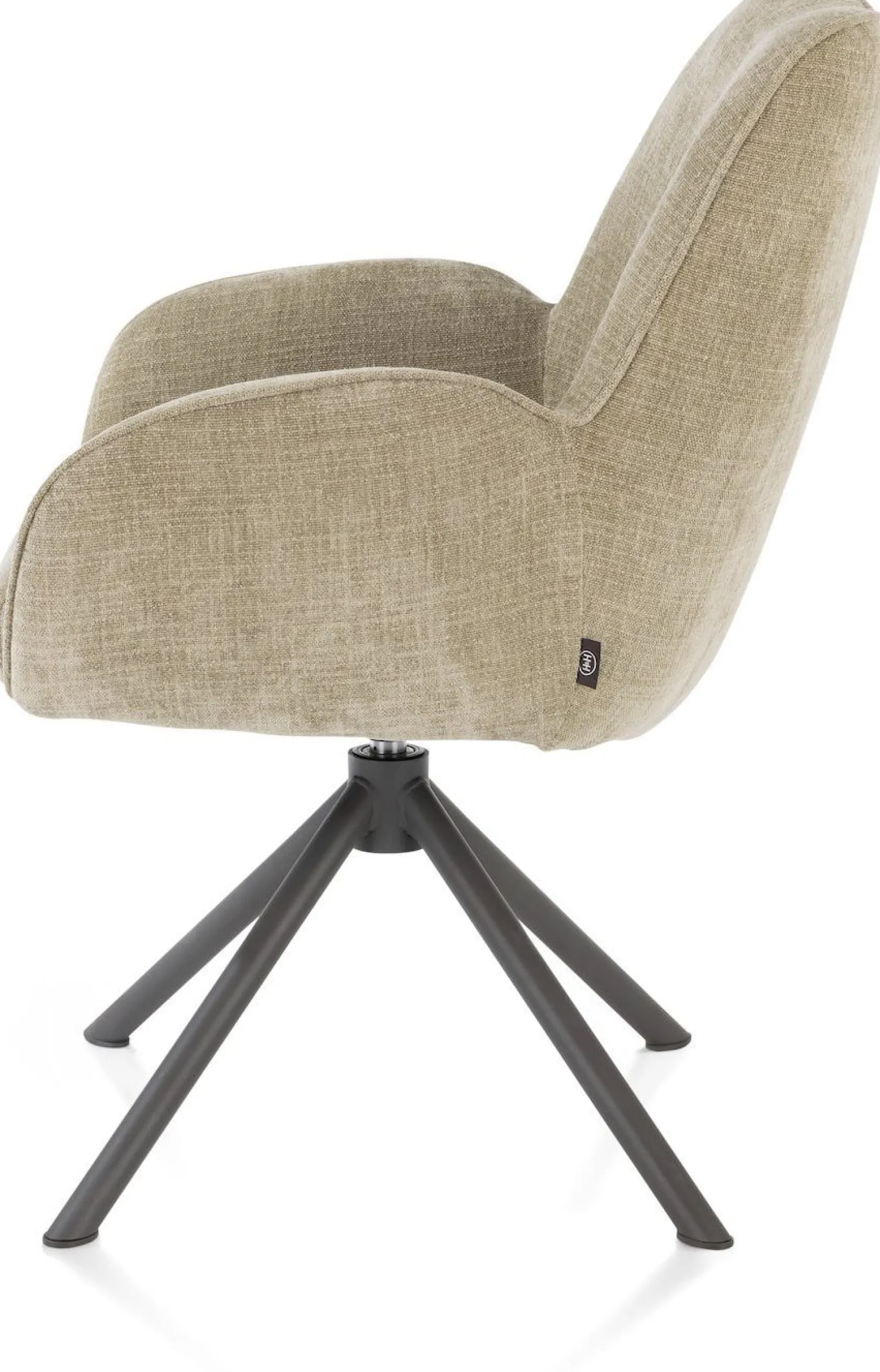 Eetkamerstoelen Met Armleuning-Henders en Hazel Riley Eetkamerstoel Olijf
