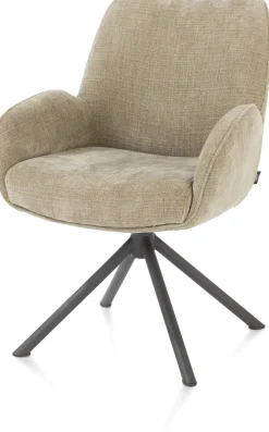 Eetkamerstoelen Met Armleuning-Henders en Hazel Riley Eetkamerstoel Olijf