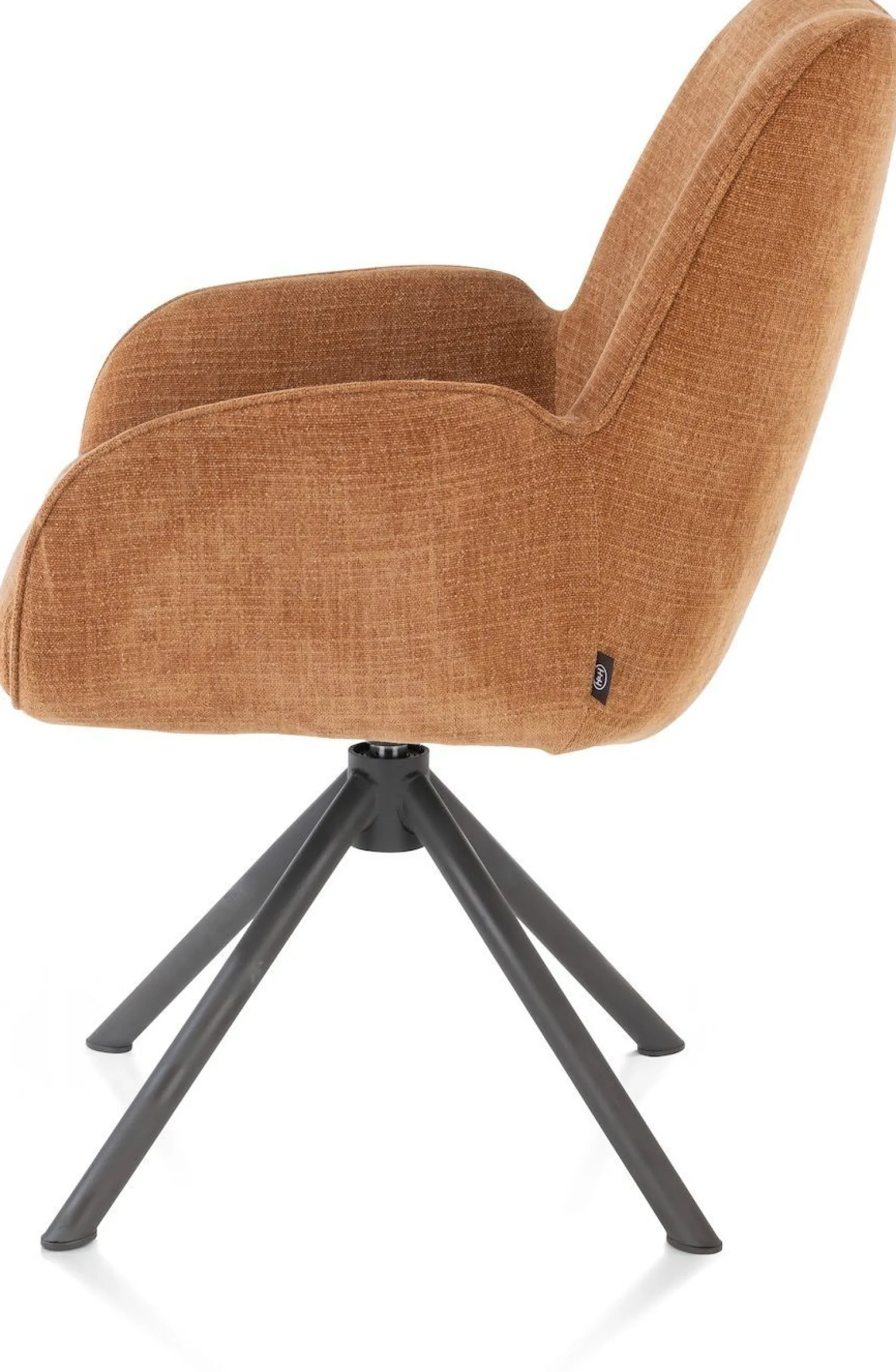 Eetkamerstoelen Met Armleuning-Henders en Hazel Riley Eetkamerstoel Koper