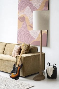 Houten Vloerlampen|Vloerlampen-By Boo Rine Vloerlamp Brown