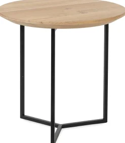 Houten Bijzettafels|Ronde Bijzettafels-Eijerkamp Collectie Rio Bijzettafel Natural Oil
