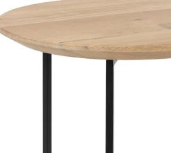 Houten Bijzettafels|Ronde Bijzettafels-Eijerkamp Collectie Rio Bijzettafel Natural Oil