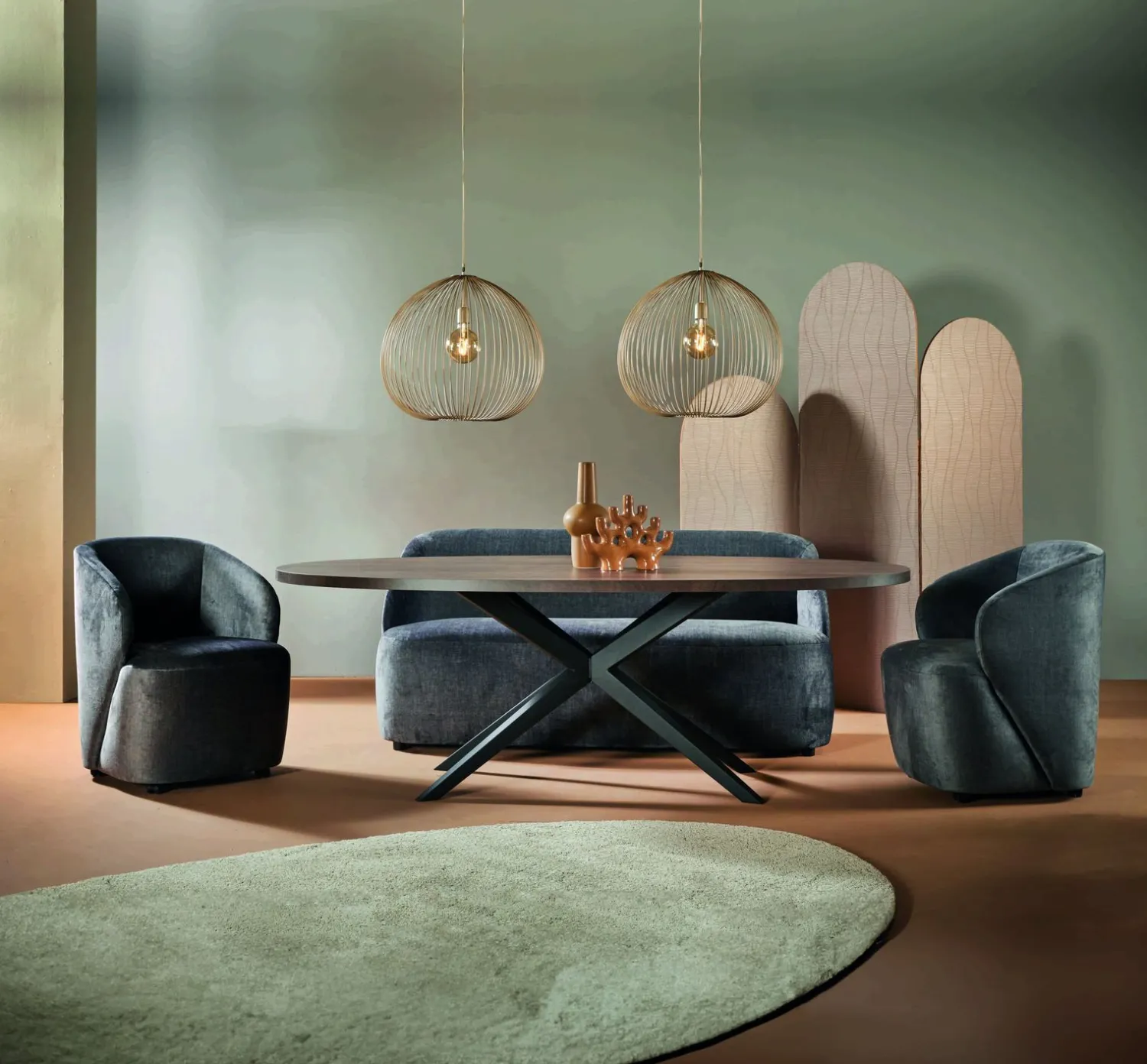 Hanglampen|Hanglampen-Trendhopper Riyanna Hanglamp Beige