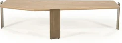 Houten Salontafels-Eleonora Robert Salontafel Bruin