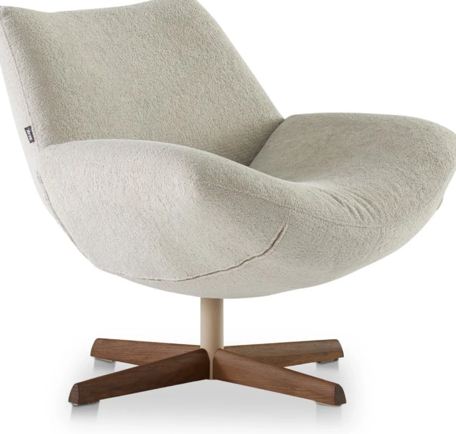 Draaifauteuils-Eijerkamp Collectie Rocco Fauteuil Clay