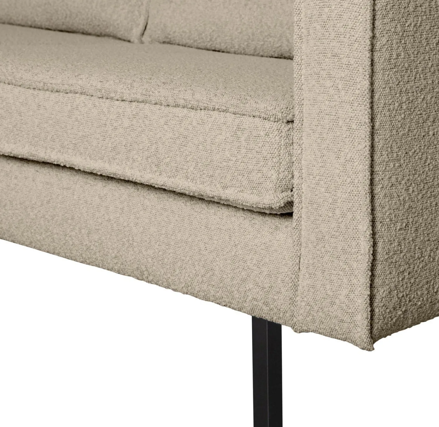 Zitbanken-WOOOD Rodeo Bouclé 2.5-Zitsbank Beige