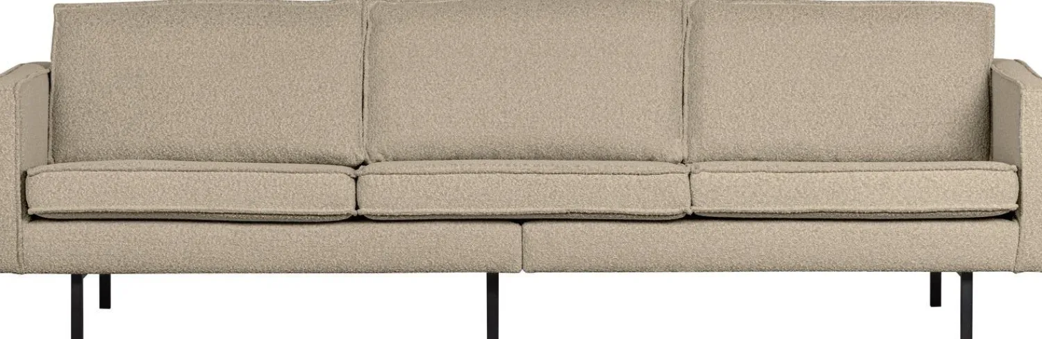 Zitbanken-WOOOD Rodeo Bouclé 3-Zitsbank Beige