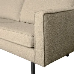 Zitbanken-WOOOD Rodeo Bouclé 3-Zitsbank Beige