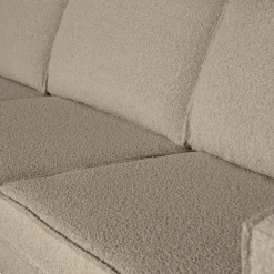 Zitbanken-WOOOD Rodeo Bouclé 3-Zitsbank Beige