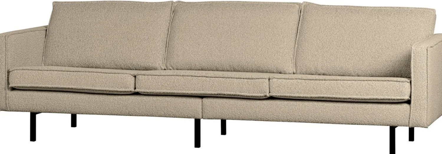 Zitbanken-WOOOD Rodeo Bouclé 3-Zitsbank Beige