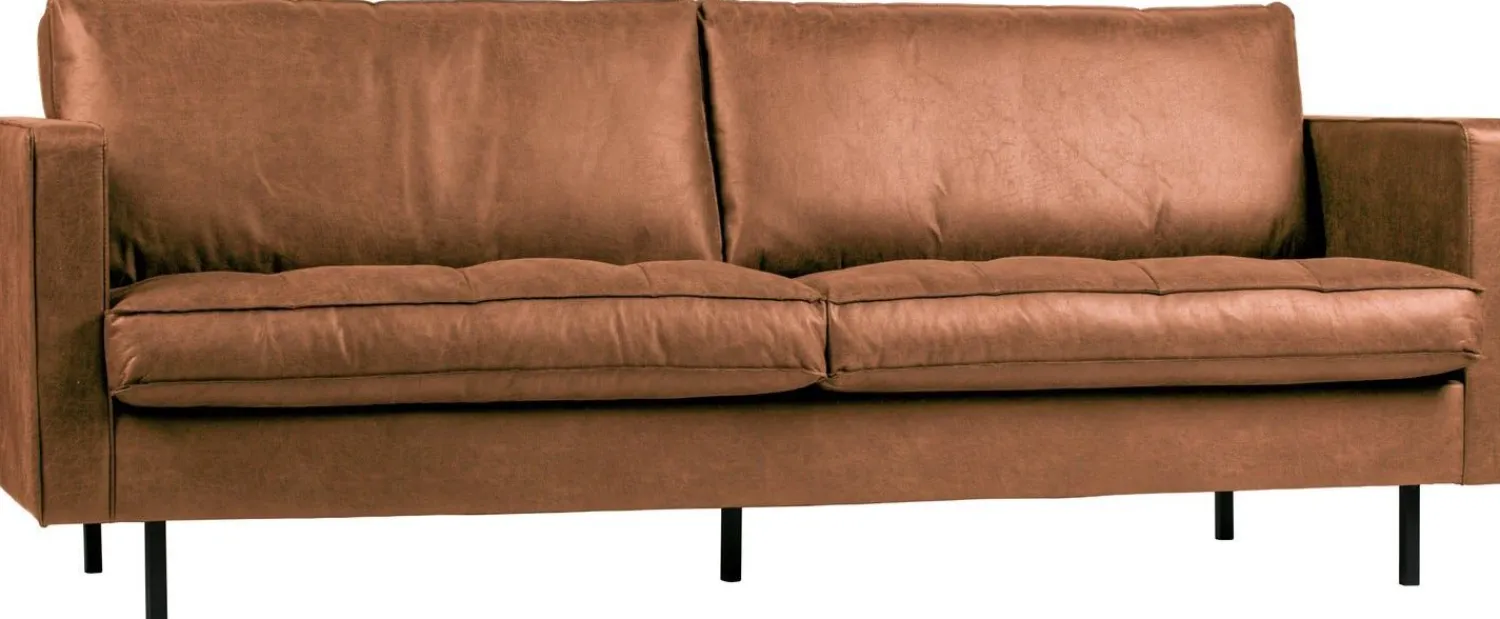 Zitbanken-WOOOD Rodeo Classic 2,5-Zitsbank cognac