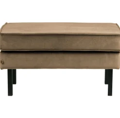 Hockers|Poefs-WOOOD Rodeo Hocker taupe