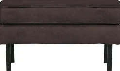Hockers|Poefs-WOOOD Rodeo Hocker zwart
