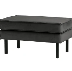 Hockers|Poefs-WOOOD Rodeo Hocker antraciet