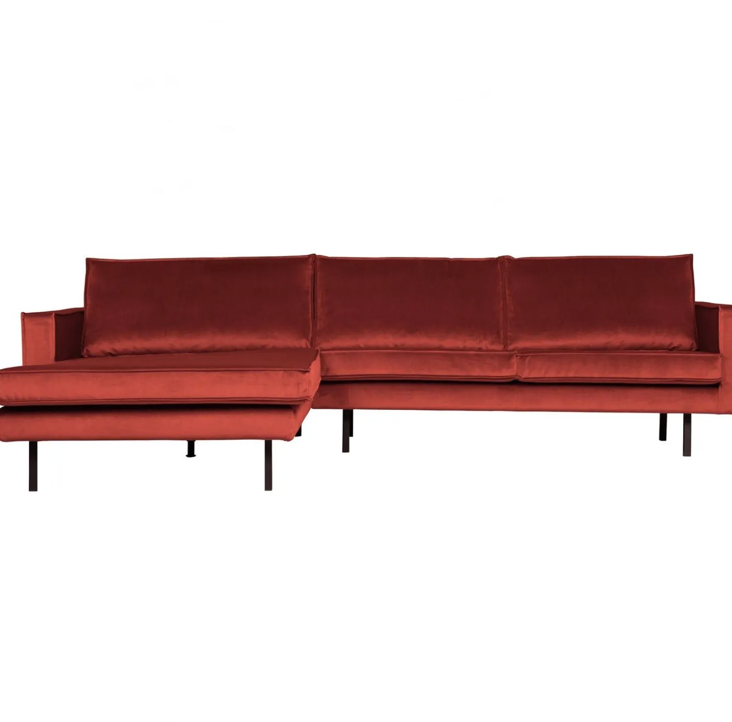 Hoekbanken-WOOOD Rodeo Links Loungebank Chestnut