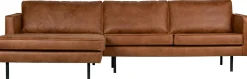 Hoekbanken-WOOOD Rodeo Links Loungebank Cognac